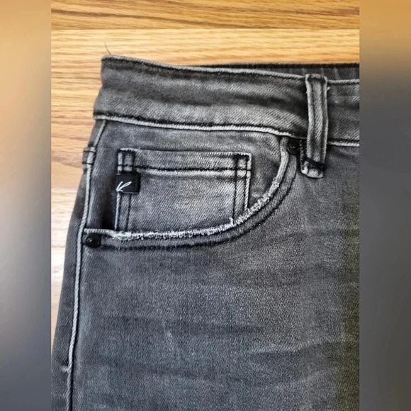 KanCan Women's High Rise Gray Jeans - Picture 6 of 11